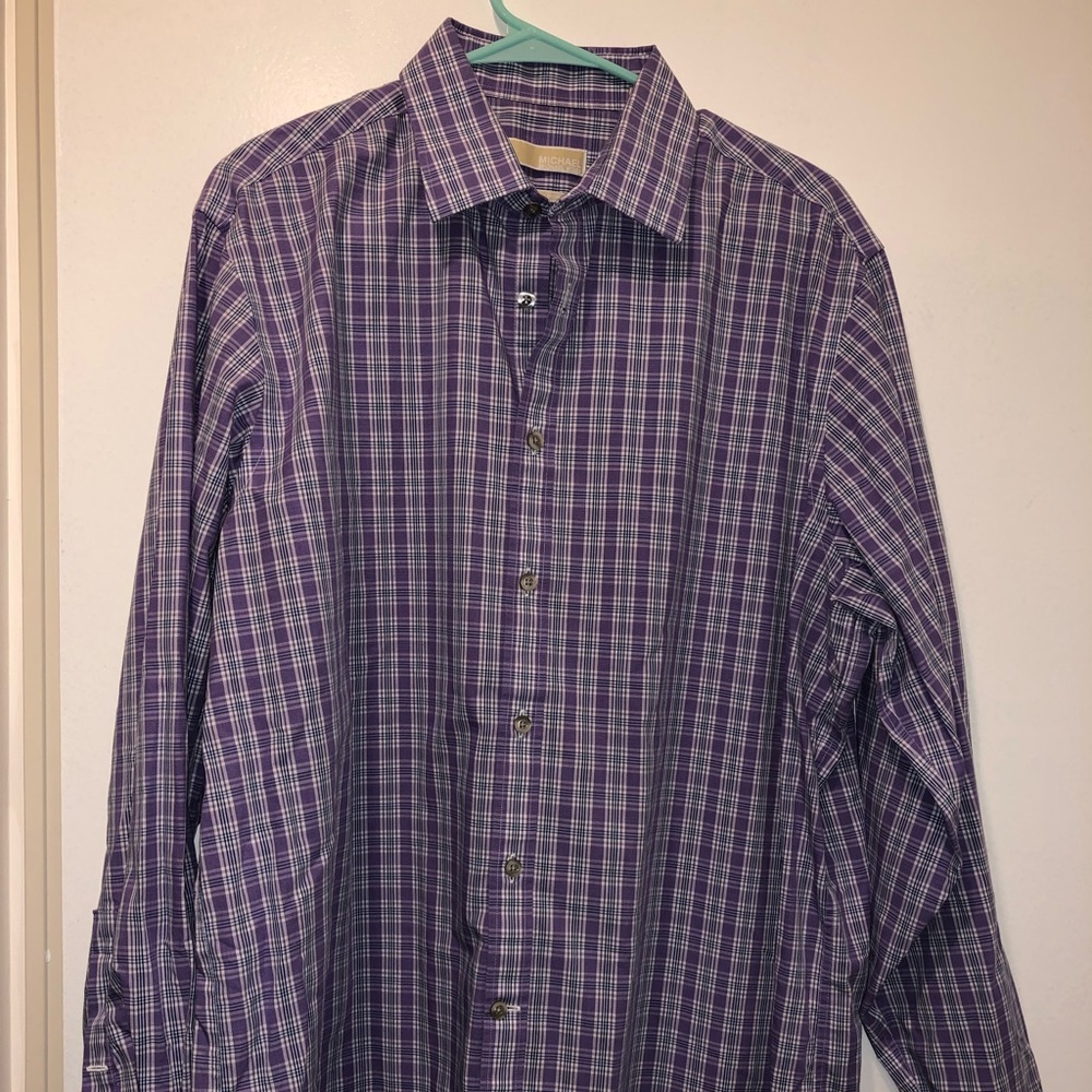 Men’s Michael Kors regular fit button down
